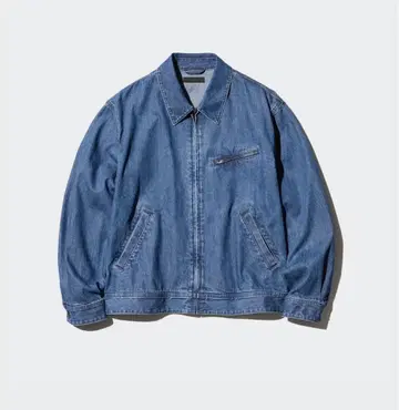 UNIQLO 데님 자켓 4XL 64 Blue