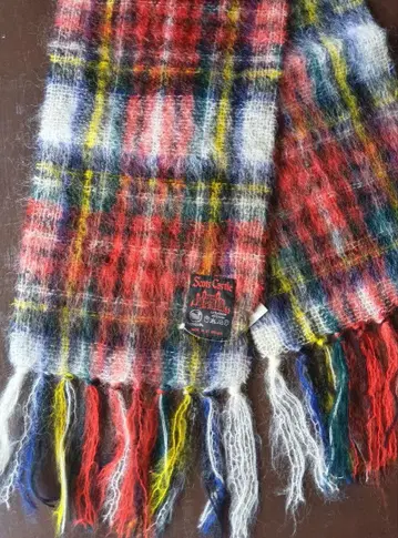SCOTS CASTLO 모헤어 울 스톨