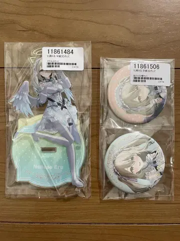 나나세 에루 졸업 3D 굿즈 아크릴 스탠드 + 캔뱃지 2종 세트