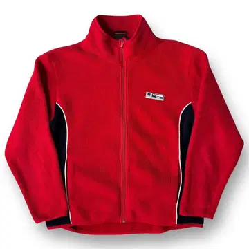 새상품급 90s 00s VANS 플리스 자켓 레드 빈티지 구제 의류