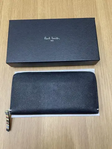 Paul Smith 블랙 가죽 장지갑 ( 남녀 공용 )