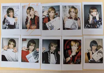 Royz 토모야 사인 포함 폴라로이드 10장 세트