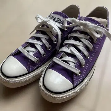 CONVERSE CT 퍼플 로우컷 스니커즈 JO/23.5cm