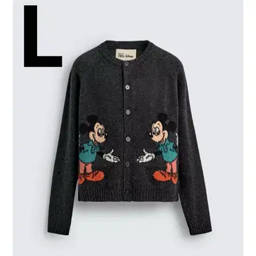 ZARA Disney harry lambert 미키마우스 가디건