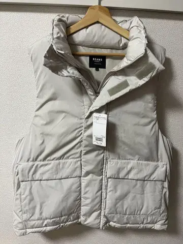 [택 포함 새상품] BEAMS HEART 빔즈 볼륨 충전솜 베스트