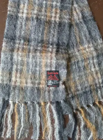SCOTS CASTLE 모헤어 울 스톨