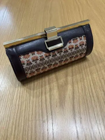 꽃무늬 자수 클러치백 쇼와 레트로!