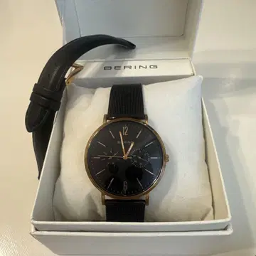 BERING 여성용 손목시계 블랙