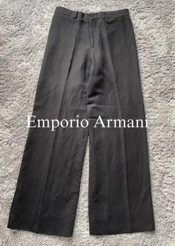 [ Emporio Armani ] 90s~00s 레이온 와이드 슬랙스