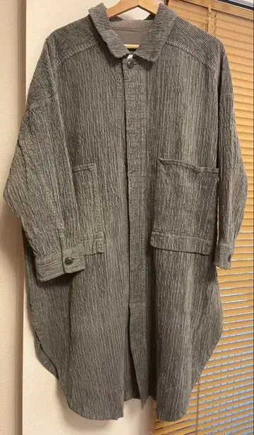 Caph troupe 코듀로이 롱 코트