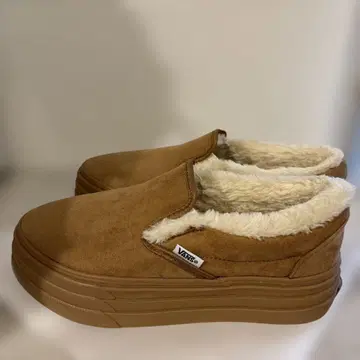 VANS 브라운 슬립온 통굽