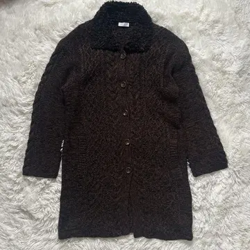 컨디션 최상 브루넬로쿠치넬리 캐시미어 케이블 니트 롱 가디건 40