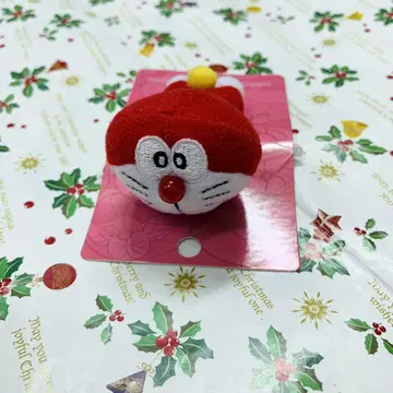 도라에몽 봉제 인형 헤어 클립 헤어 액세서리