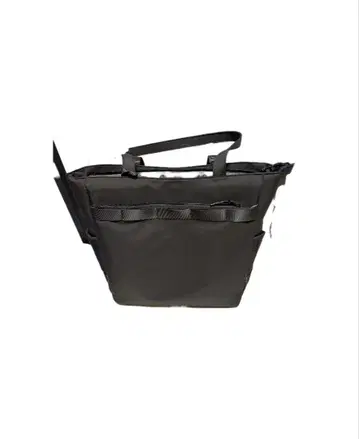 블랙 A4 대응 토트백 스퀘어 백 가방