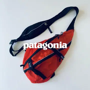 Patagonia 2002년 Atom Sling Bag USA제 오렌지