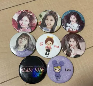 TWICE 사나 캔뱃지 세트