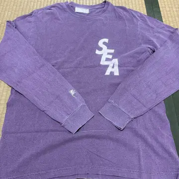 wind and sea L/S T-SHIRT M 베리 아이보리