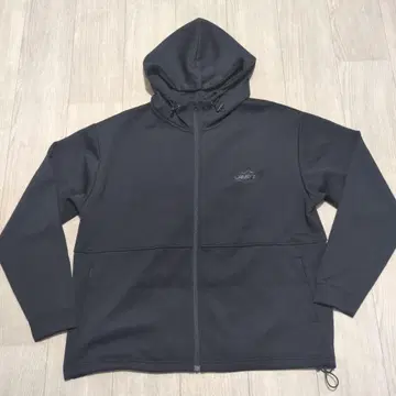 CAMP7 후드 부착 후드티 XL 블랙 드로 코드 부착