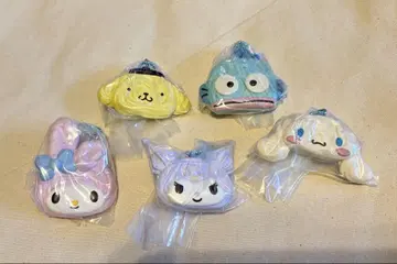 산리오 가챠 스트랩 휘핑 폼폼푸딩 한교동 마이멜로디