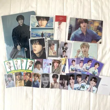 BTS 진 공식 굿즈 트레이딩 카드 묶음 판매