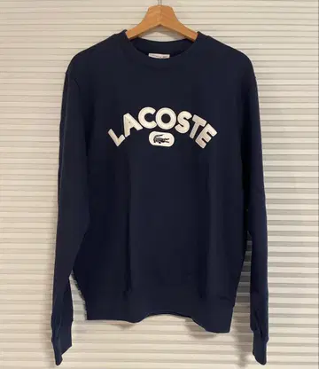 LACOSTE 네이비 맨투맨 US M