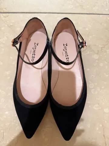컨디션 최상 repetto 스틸레토 플랫슈즈 발레 슈즈 38