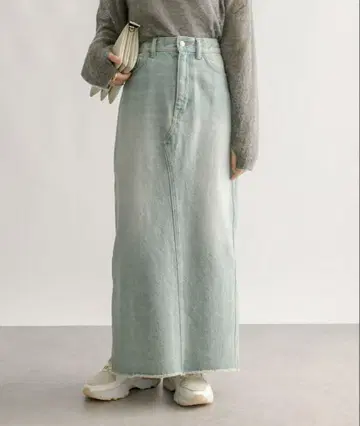 리브 드와 데님 롱 스커트 MONN.:. 데님 스커트 38 사이즈