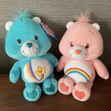 케어베어 봉제 인형 2체 세트 땡스 어 로트 치어 플라자 PLAZA