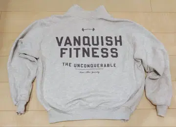 Vanquish Fitness 하프 지퍼 맨투맨 M 사이즈