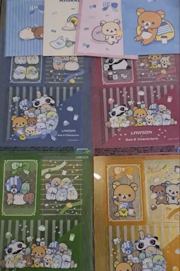 리락쿠마 클리어 시트 & 엽서 컴플리트