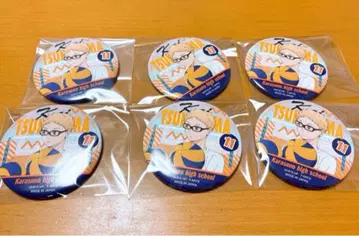 카라팔레 하이큐! 츠키시마 케이 청소 캔뱃지