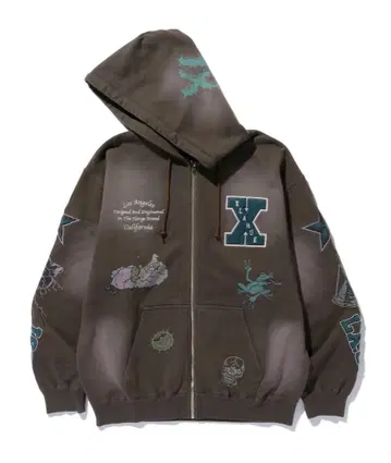 XLARGE 후드티