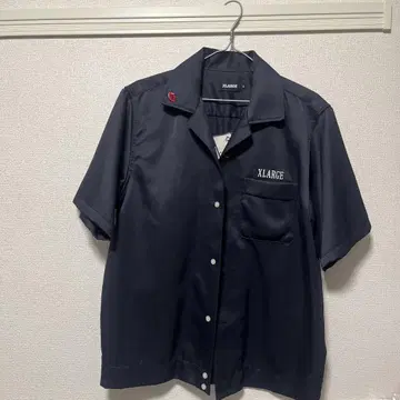 XLARGE 네이비 반팔 셔츠 M 사이즈