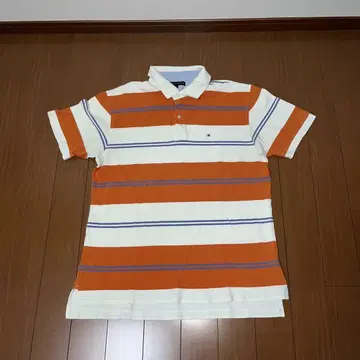 TOMMY HILFIGER 스트라이프 피케 셔츠 XL