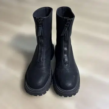 안티카 프론트 지퍼 부츠 부츠