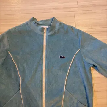 라코스테 LACOSTE 파일 원단 집업 구제 의류 빈티지