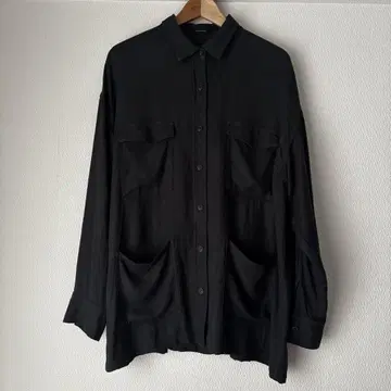 [ JEANASiS ] 린넨 포켓 오버 셔츠