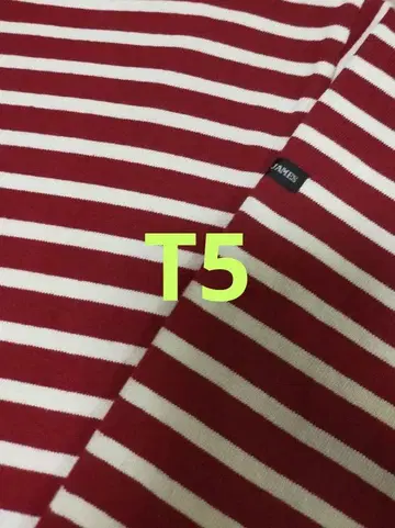 새상품급 세인트 제임스 빨간색 아이보리 t5 ML