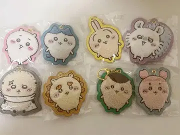 치이카와 (먼작귀) 복슬복슬 사가 자수 키링 총 8종