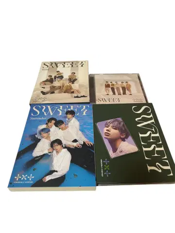 투모로우바이투게더 SWEET 4가지 형태 세트