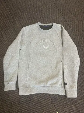 Callaway 그레이 맨투맨 L 사이즈