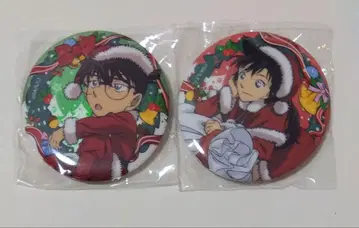 명탐정 코난 란 산타 크리스마스 캔뱃지 한정판