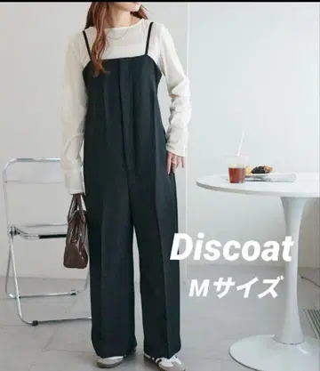 [택 포함 새상품] Discoat 린넨라이크 폴리베어 살로펫 M
