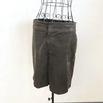 언타이틀 숏팬츠 L 브라운 일본제 캐주얼 심플 무지