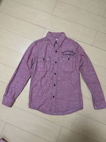 H.R.MARKET 레드 계열 긴팔 셔츠