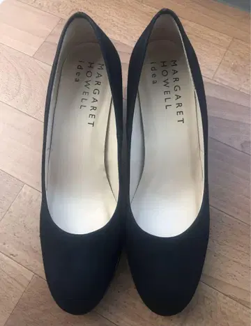 마가렛호웰 이데아 스웨이드 펌프스 펌프스 24.5cm 블랙