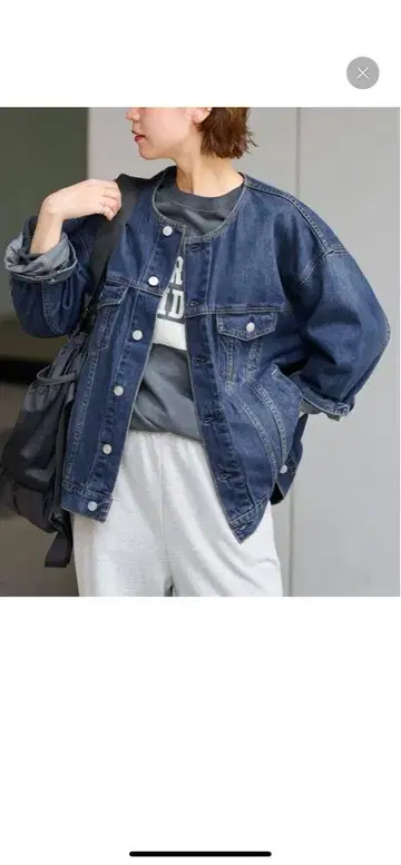 저널 스탠다드 데님 자켓