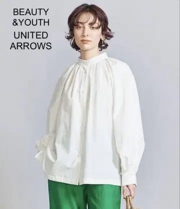 BEAUTY & YOUTH 턱 볼륨 셔츠