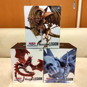 [미개봉 새상품] 유희왕 MonstersLEGION 삼환신 피규어 3체