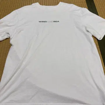 WIND AND SEA WDS PHOTO T SHIRTS M 화이트
